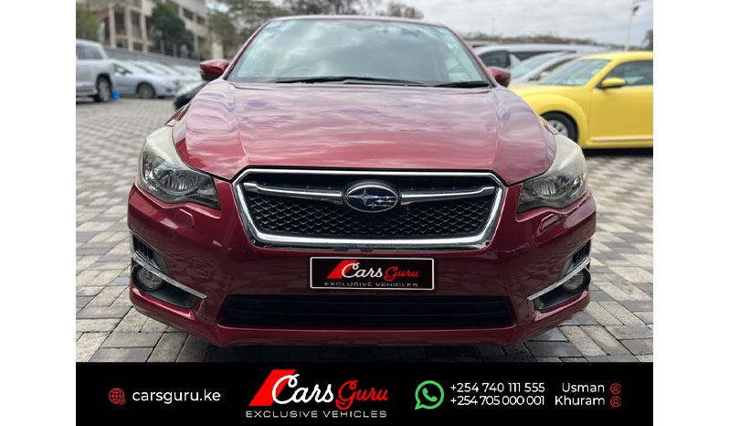 2015 Subaru Impreza Sports Eye Sight