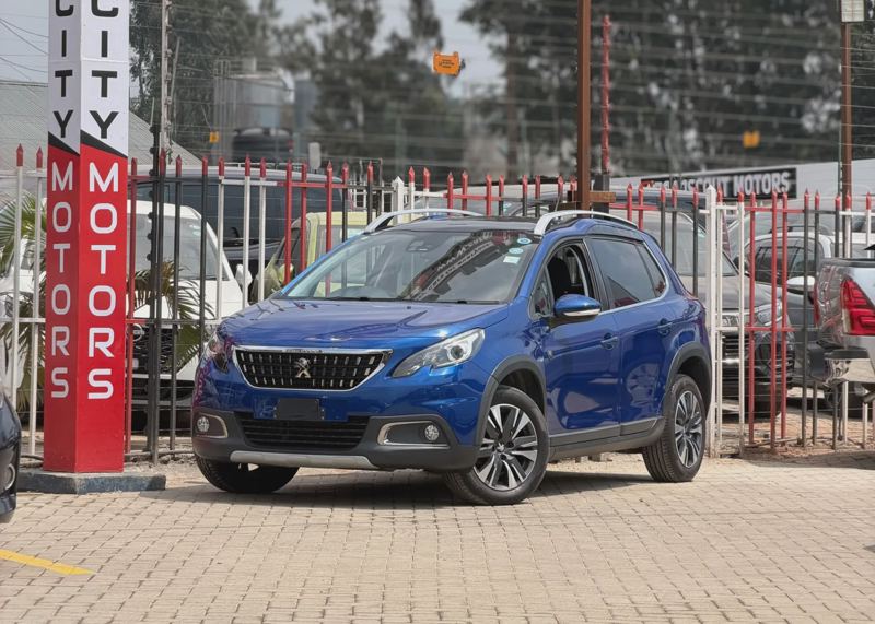 2019 Peugeout 2008 Blue