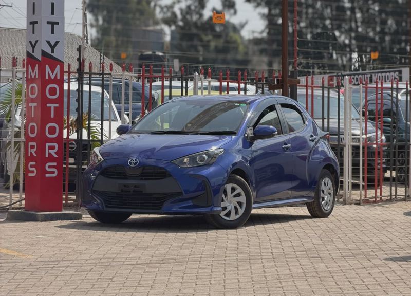 2020 Toyota Yaris Blue