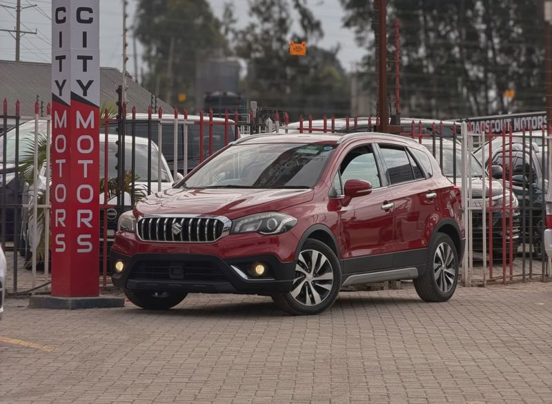 2019 Suzuki Scross Maroon