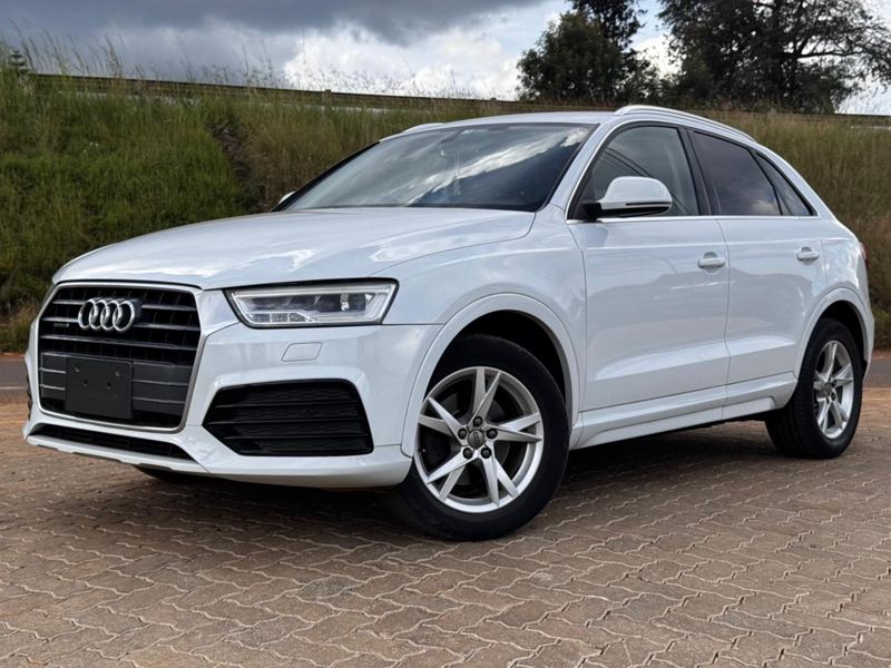 2017- Audi Q3 TFSI Quattro Sline- White
